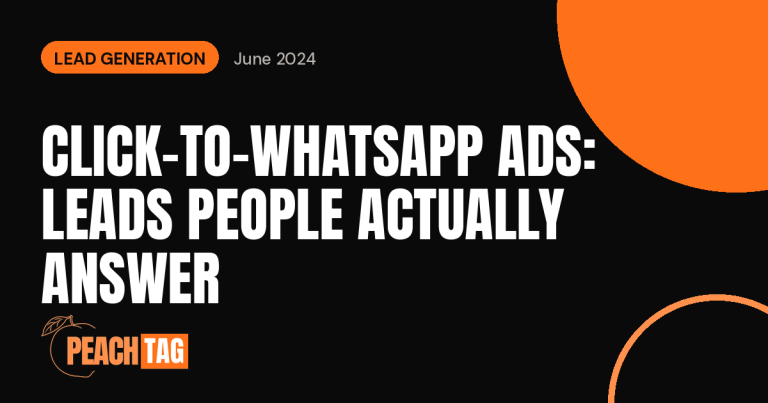 Click-to-WhatsApp Ads: The Lead Channel Pakistani Businesses Underuse